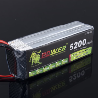 Lion Power 14.8V 5200mah 30c Lipo Battery T Plug Bg708