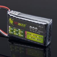 Lion Power 7.4V 900mah 25c Lipo Battery Bg717