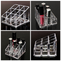 Lipstick Nail Polish Makeup Cosmetic Storage Display Stand Holder
