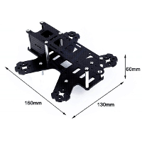 Lisam Ls 150 150mm Carbon Fiber Frame Kit For Racer Quadcopter