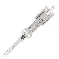 LISHI Extended HU101 V.3 2 In 1 Lockopener Tool roestvrij staal Voor Jaguar Fiesta Sleutelmaker Reparatie
