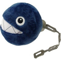 Super Mario Bros: Chain Chomp Plush, 15 cm