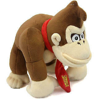 Super Mario Bros: Donkey Kong Plush, 22cm