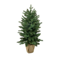 Little Grove Noorse Spar Kleine Kunstkerstboom   Ø61x90 cm