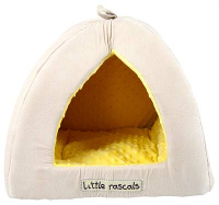 Little Rascals Katten Iglo Beige/geel #95;_38x38x38 Cm
