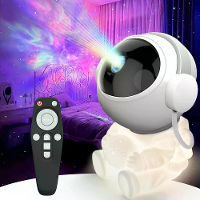 LIXINCORDA Astronaut Sterrenhemel Projector Lamp Sterrenhemel Sfeer Nachtlamp Astronaut Nebula Projector Lamp