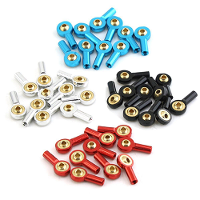 10 Stuks M2 kogelgewricht metalen universele kogelkop sluiting stuurpushrod koppelstang einde mini verbindingsstangen vo