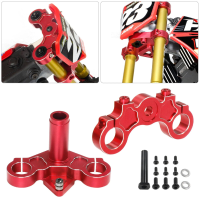 1Set Aluminiumlegering 7075 Triple Clamp Set voor LOSI 1/4 Promoto MX Motorrad RTR LOS06000 LOS264004 RC motorfiets onde