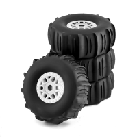4 Stuks 138mm 1/7/8 Desert Short Course Truck Zand Band 17mm Wiel Hex voor ARRMA Mojave UDR DF7 FS Off road RC Auto Onde