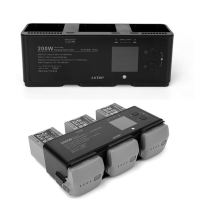 LKTOP 3 in 1 Intelligent Fast Charging Hub 200W Charger Adapter LED Schermweergave Housekeeper Outdoor Power Bank voor D