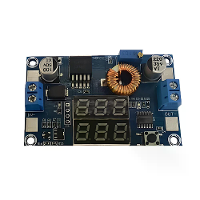 LM2596 XL4015 5A 3A Spanningstroom Dubbele Digitale Weergave Buck Converter 2.5 35V Ingang 1.25 35V Uitgang Hoge Efficië