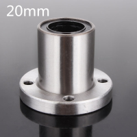 Lmf20uu 20mm Round Flange Linear Bearing Motion Bushing Ball Bearing For Cnc Router