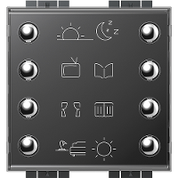 LN4652   SCS II scenarios Tast. 8 Scenes LN4652 MyHome bticino   special offer