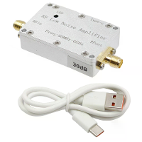 LNA 50M 6GHz RF Laaggeluidversterker 20DB 30DB Hoge Versterking Pre LNA Signaalontvanger voor Drone Radio FM Hackrf One