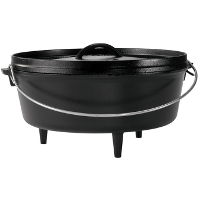 Lodge Camp Dutch Oven L12CO3, vlak kookpan