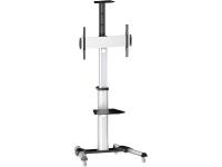 LogiLink BP0025 TV houder op wieltjes 94,0 cm (37)   177,8 cm (70) Kantelbaar