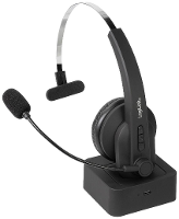 LogiLink BT0059 On Ear headset Bluetooth Mono Zwart Ruisonderdrukking (microfoon) Mono Telefoon
