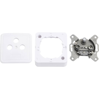 LogiLink CA1003 Antennedoos Satelliet Opbouw (op muur) Doorvoerdoos