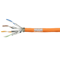 LogiLink CPV0058 Netwerkkabel CAT 7 S/FTP Oranje 25 m