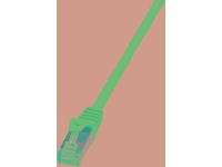 LogiLink CQ5076S RJ45 Netwerk Aansluitkabel CAT 6A S/FTP 5 m Blauw Vlambestendig, Halogeenvrij, Snagless
