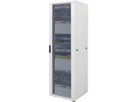 LogiLink D22S61G 19inch patchkast (b x d) 600 mm x 1000 mm 22 HE Grijs wit (RAL 7035)