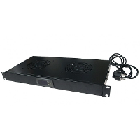 LogiLink FAU02FB 19 inch 2 x Zwart