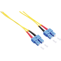 LogiLink FP0SC03 Glasvezel Optische vezel Aansluitkabel 3.00 M Geel 9/125 µ Singlemode OS2
