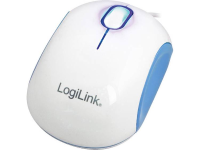 LogiLink ID0091A Cooper USB muis Optisch Wit, Blauw