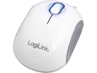 LogiLink ID0093A Cooper USB muis Optisch Wit, Grijs