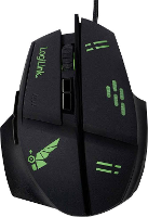 LogiLink ID0157 USB gaming muis Optisch Verlicht Zwart