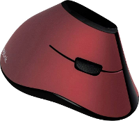 LogiLink ID0159 Ergonomische muis Optisch Ergonomisch Zwart/rood