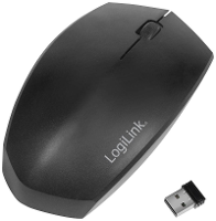 LogiLink ID0191 Muis Bluetooth, Radiografisch Optisch Zwart 1200 dpi