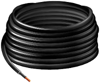 LogiLink PHC0200 H1Z2Z2 K, 6 mm² Installatiekabel Kabellengte 25 m