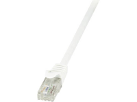 Logilink Rj45 Netwerk Aansluitkabel Cat 6 U/utp 3 M Wit Snagless