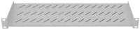 LogiLink SF1C25G 19 inch Patchkast apparaatbodem 2 HE Vast inbouw Geschikt voor kastdiepte: 450 mm Grijs
