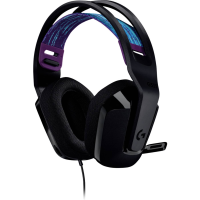 Logitech Gaming G335 Over Ear headset Kabel Stereo Zwart Lichtgewicht Gamen