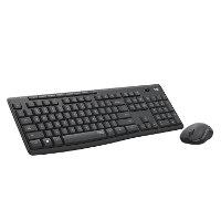 Logitech MK295 Silent Wireless Keyboard and Mouse Combo desktopset