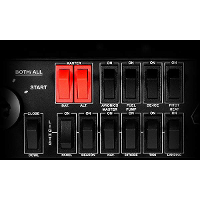Logitech Saitek Pro Flight Switch Panel instrumentenpaneel