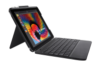 Logitech SLIM COMBO Tablettoetsenbord met BookCover Geschikt voor merk: Apple iPad 9.7 (Maart 2017), iPad 9.7 (Maart 2018)