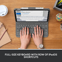 Logitech Slim Folio voor iPad (10e generatie) toetsenbord