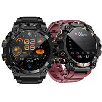 LOKMAT APPLLP 2 PRO 1,508 inch AMOLED Android Slim horloge 2G 4G RAM 16G 64G ROM Ingebouwde 2MP+8MP Dual Camera Hartslag