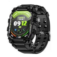 LOKMAT APPLLP 7 MAX 5G Android Smartwatch 2,06 Inch AMOLED Display GPS WiFi Hartslag Bloedzuurstofmonitor Slaapmonitor M