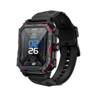 LOKMAT OCEAN MAX 1,96 inch HD scherm Bluetooth oproep Hartslag Bloeddruk SpO2 monitor Slaapmonitoring Multisport modi Mu