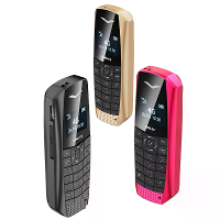 LONG CZ J60 4G GSM 0,66 Inch OLED Scherm Nano SIM Kaart 600mAh Grote Knop SOS Noodoproep Lichtgewicht Mini Mobiele Telef