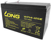 Long WP14 12SE Loodaccu 12 V 14 Ah Loodvlies (AGM) (b x h x d) 151 x 100 x 98 mm Kabelschoen 6.35 Mm Cyclusbestendig, Geringe zelfontlading, Onderhoudsvrij