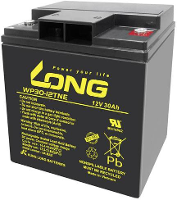 Long WP30 12TNE Loodaccu 12 V 30 Ah Loodvlies (AGM) (b x h x d) 166 x 176 x 125 mm M6 schroefaansluiting Cyclusbestendig, Geringe zelfontlading, Onderhoudsvrij