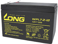Long WPL7.2 12 Loodaccu 12 V 7.2 Ah Loodvlies (AGM) (b x h x d) 151 x 102 x 65 mm Kabelschoen 6.35 Mm Geringe zelfontlading, Onderhoudsvrij