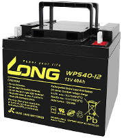 Long WPS40 12 WPS40 12 Loodaccu 12 V 40 Ah Loodvlies (AGM) (b x h x d) 199 x 171 x 166 mm M6 schroefaansluiting VDS certificering, Geringe zelfontlading,