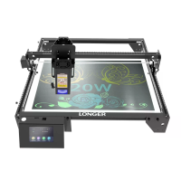 [EU/VS/BR Direct] LANGER RAY5 20W Laser Graveer /Snijmachine, Vaste Focus, Laserpunt 0,08*0,1 mm, Kleurtouchscreen, 32 B