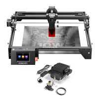 【EU/VS** Direct】 LANGER RAY5 10W Lasergraveur Nieuw geüpgraded versie 24000mm/min Graveersnelheid 0.06X0.06Mm Laserpunt
